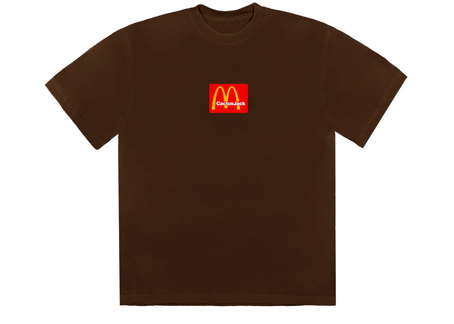 T-shirt marron Travis Scott x McDonald's Sesame III