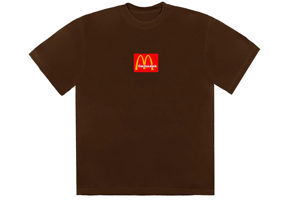 Travis Scott x McDonald's Sesame III T-Shirt Brown