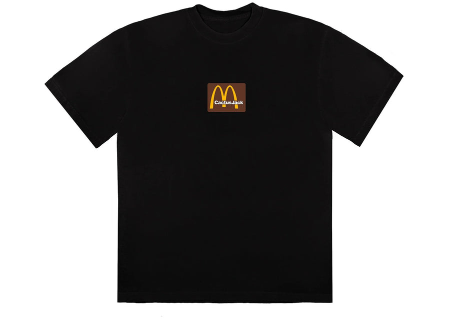 T-shirt Travis Scott x McDonald's Sesame Inv Noir/Marron