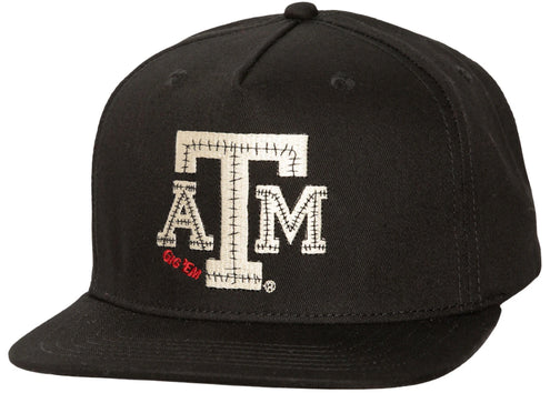 Travis Scott x Mitchell & Ness Texas A&M Aggies Snapback Hat Black
