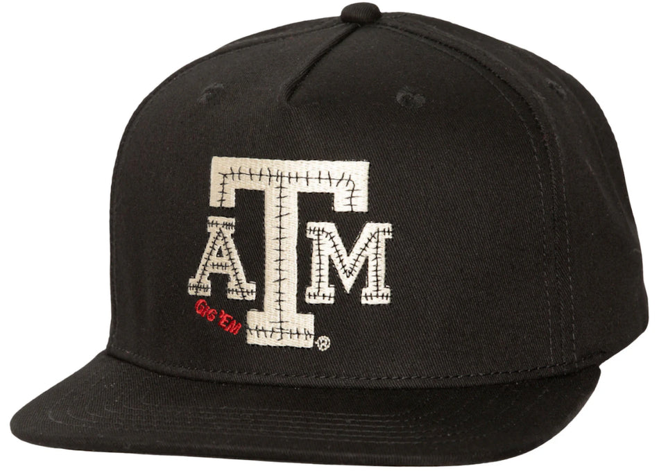 Travis Scott x Mitchell & Ness Texas A&M Aggies Snapback Hat Black