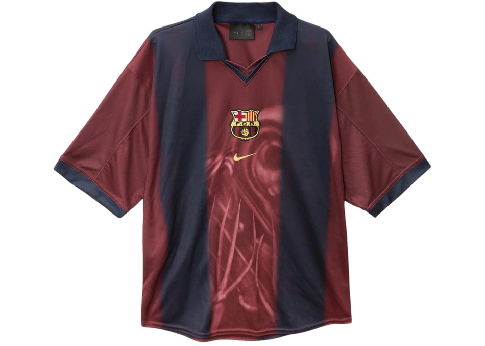 Travis Scott x Nike x FC Barcelona Retro 2000/01 Home Skeleton Jersey Multicolor