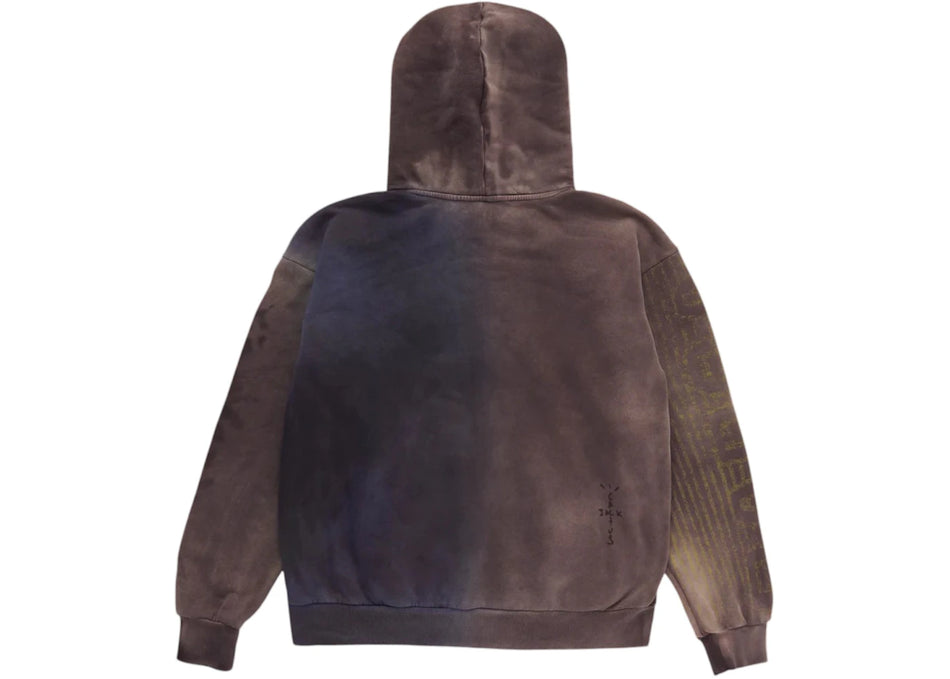 Travis Scott x Nike x FC Barcelona Split-Dye Crest Hoodie Multicolor