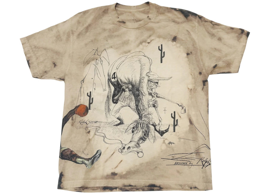 T-shirt multicolore Travis Scott x Ralph Steadman Fear