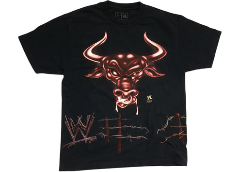 Travis Scott x WWE Know Your Role The Rock Tee Black