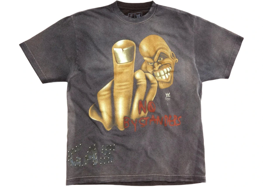 T-shirt noir Travis Scott x WWE « No Bystanders » Stone Cold Steve Austin
