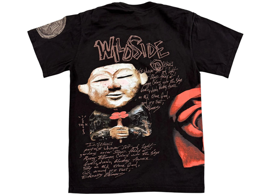 T-shirt noir Travis Scott x Yohji Yamamoto Wildside