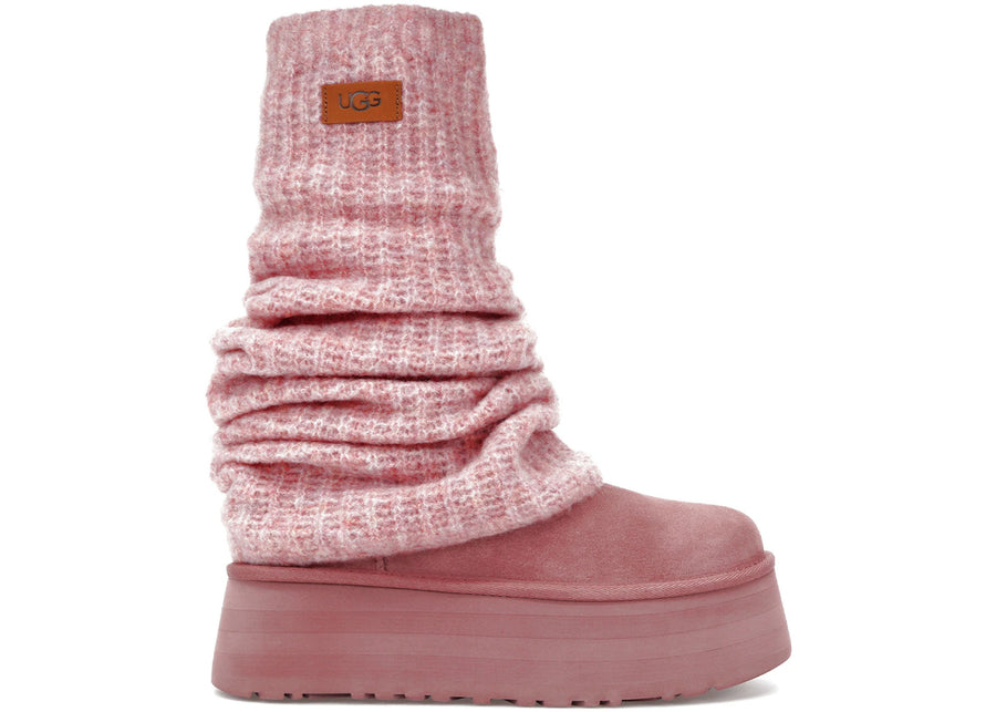 Bottes guêtres UGG Classic Mini Dipper Rose Aube (Femme)
