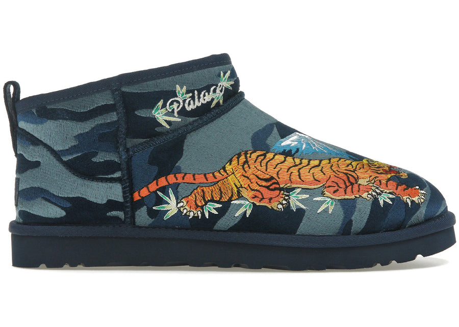 Bottes UGG Classic Ultra Mini Palace camouflage marine