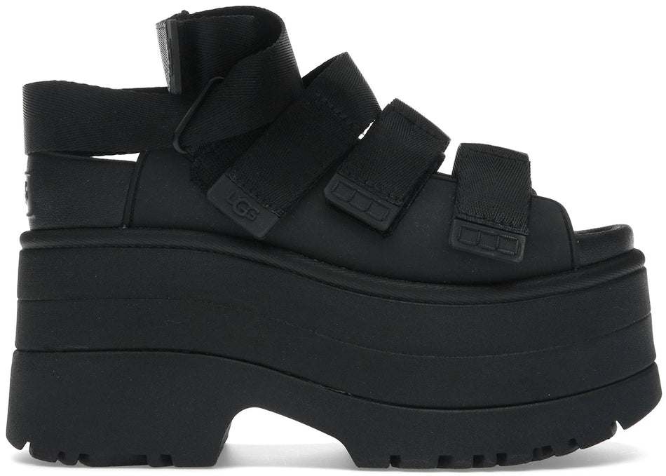UGG GoldenRise Platform Sandals Black (Women's)