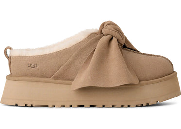 UGG Platform Slip-On Bow Slipper Sand (Women's)