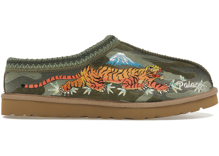 Pantoufles UGG Tasman Palace camouflage olive brûlé