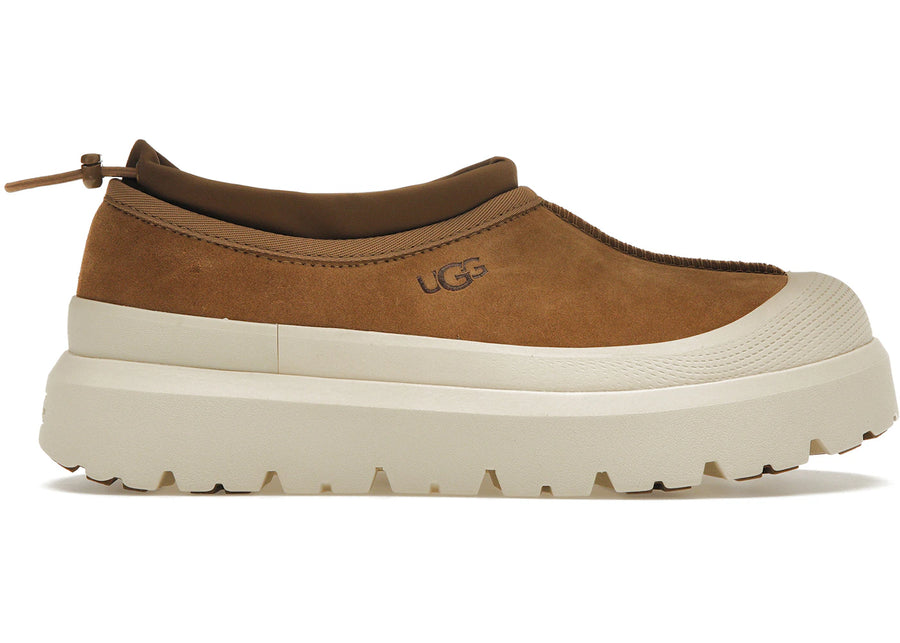 Pantoufles hybrides UGG Tasman Weather, couleur châtaigne Whitecap