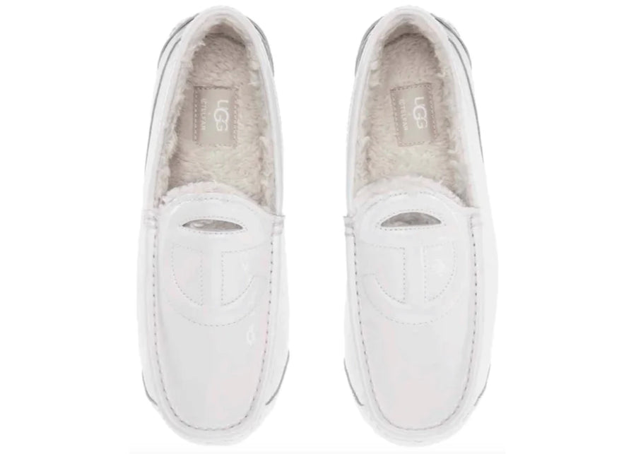 Mocassins UGG x Telfar blancs froissés