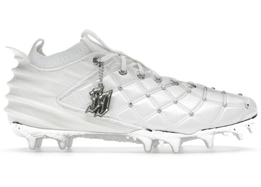 Under Armor UA Blur Pro Justin Jefferson White Metallic Silver