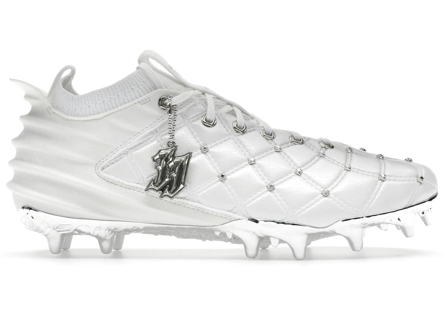 Under Armour UA Blur Pro Justin Jefferson Blanc Argent Métallisé