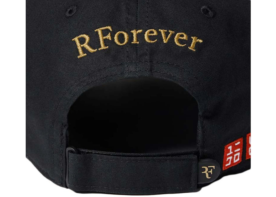 Uniqlo Roger Federer (RF) Commemorative Cap Black/Gold