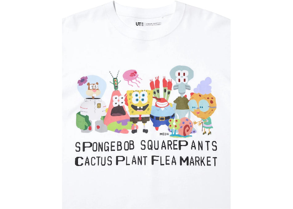 Uniqlo x CPFM Spongebob Squarepants UT Graphic II T-Shirt White