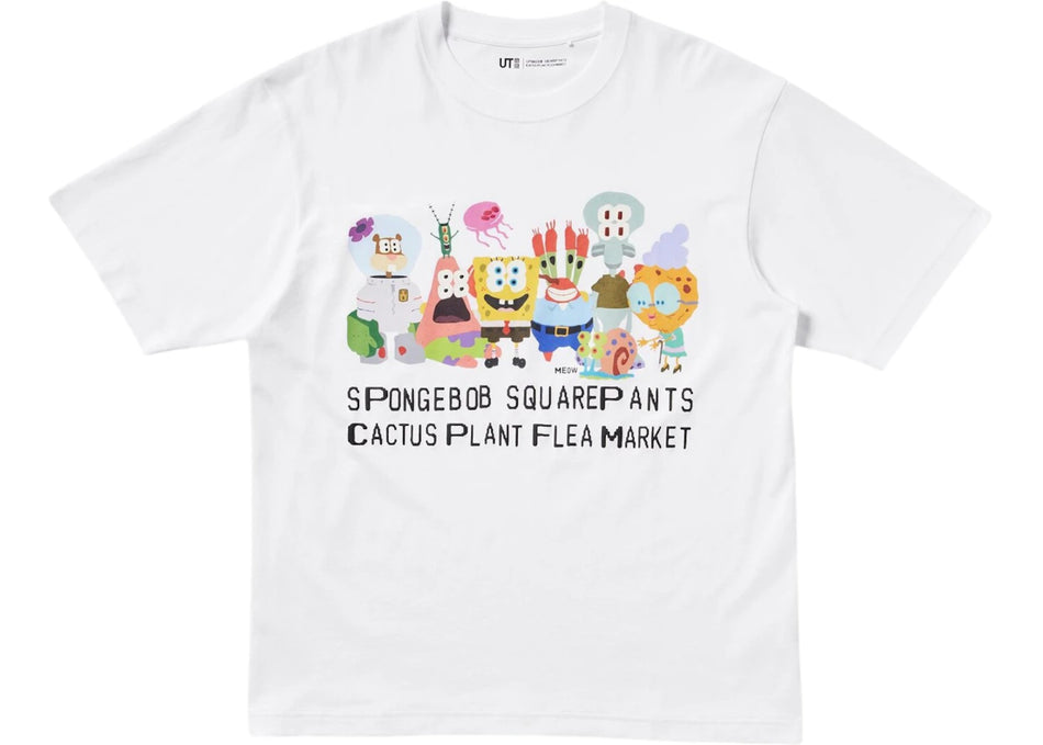 Uniqlo x CPFM Spongebob Squarepants UT Graphic II T-Shirt White