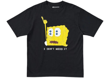 Uniqlo x CPFM Spongebob Squarepants UT Graphic T-Shirt Black