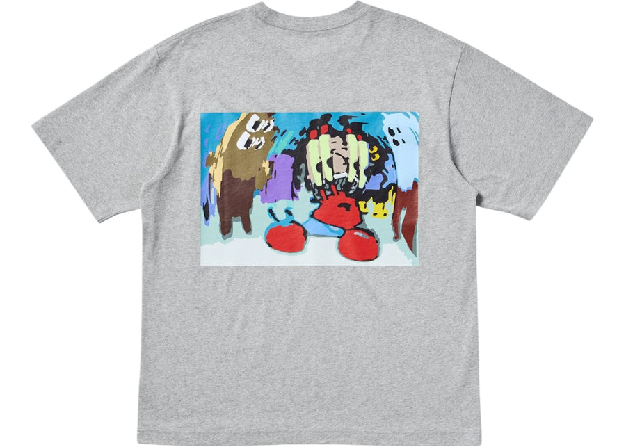 T-shirt graphique Uniqlo x CPFM Bob l'éponge UT gris