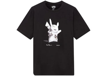 T-shirt noir Uniqlo x Daniel Arsham x Pokémon Pikachu