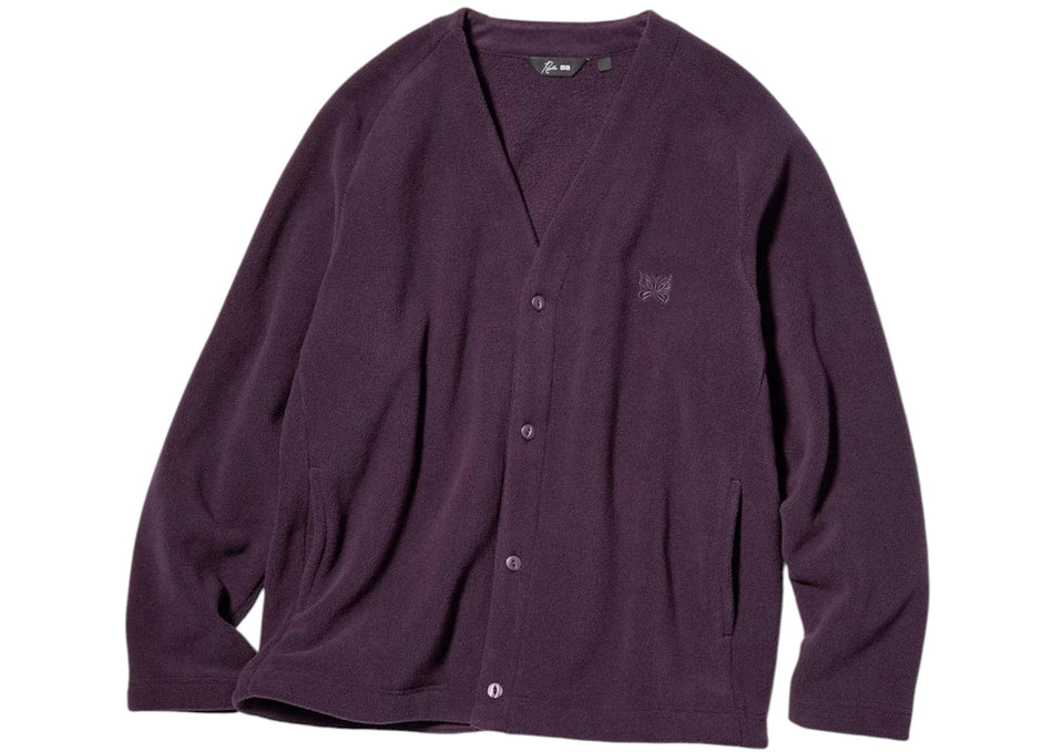 Uniqlo x Needles Fleece Cardigan Purple