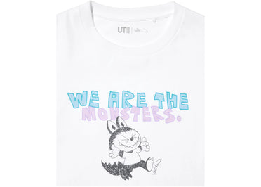 Uniqlo x POP MART THE MONSTERS Kids UT Graphic T-Shirt White