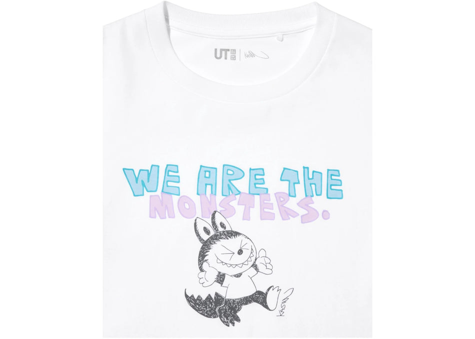 Uniqlo x POP MART THE MONSTERS Kids UT Graphic T-Shirt White