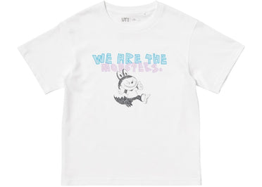 Uniqlo x POP MART THE MONSTERS Kids UT Graphic T-Shirt White