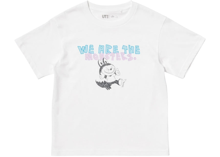 Uniqlo x POP MART THE MONSTERS Kids UT Graphic T-Shirt White