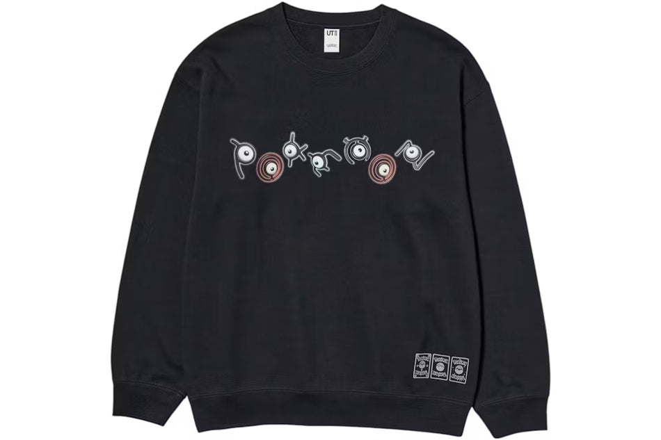 Uniqlo x Pokemon Sweatshirt Black