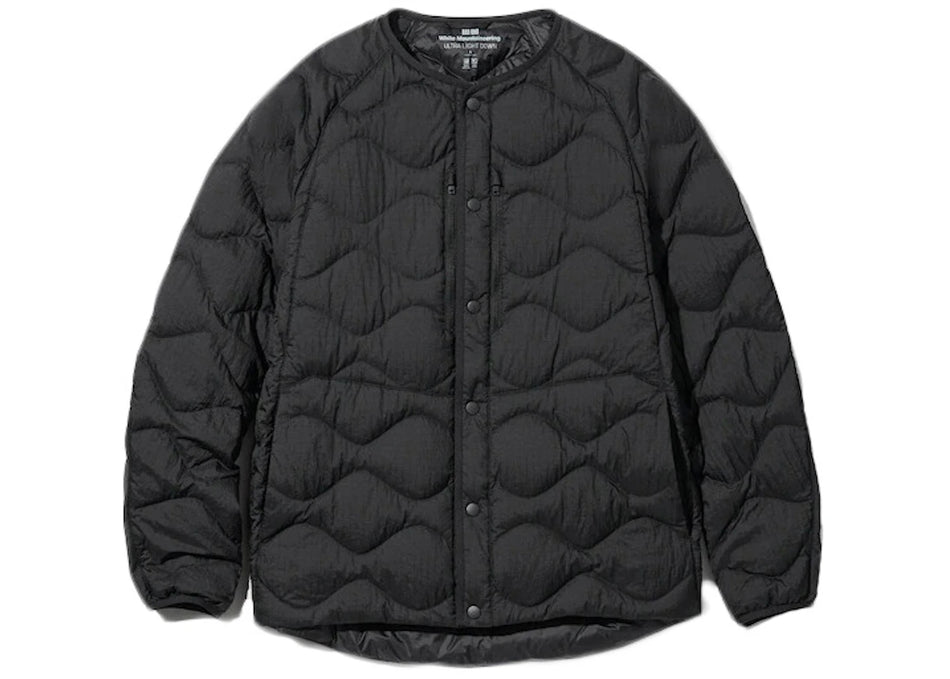 Uniqlo x White Mountaineering Ultra Light Down Oversized Jacket (Asia Sizing) Black