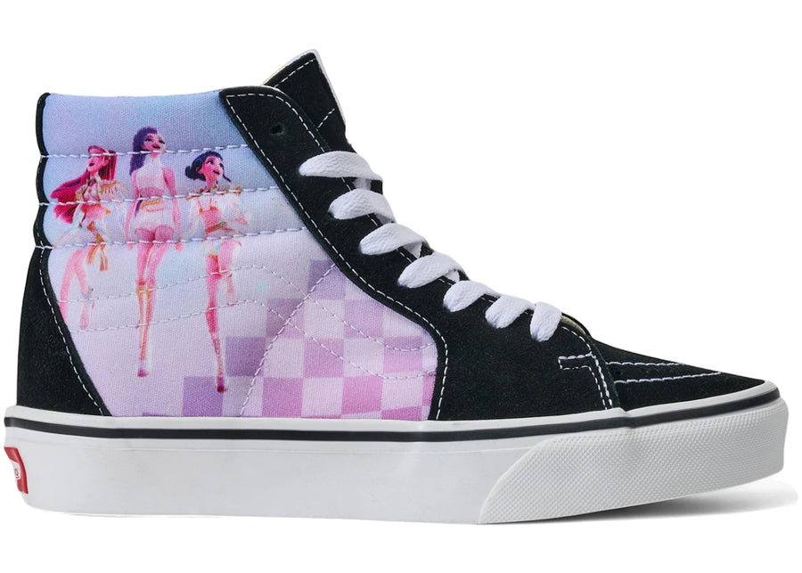 Vans Sk8-Hi KPop Demon Hunters Noir Bleu clair (GS)