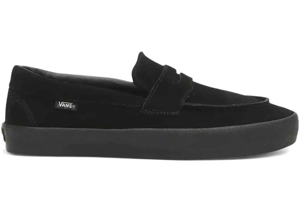 Vans Skate Loafer Black Suede