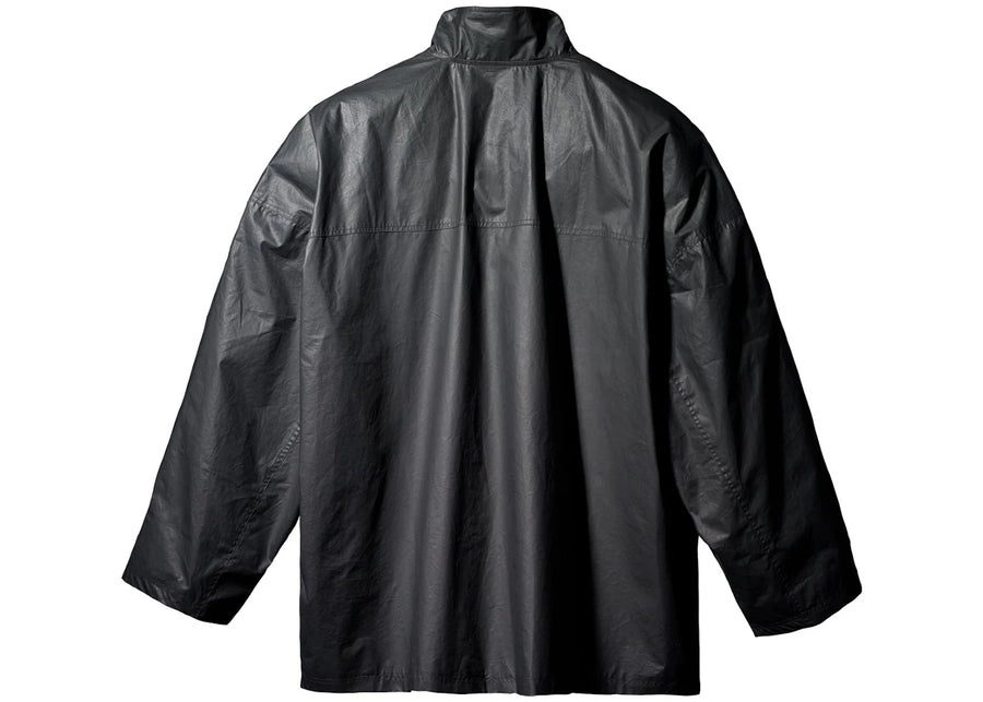 Parka légère en coton enduit Yeezy Gap noire