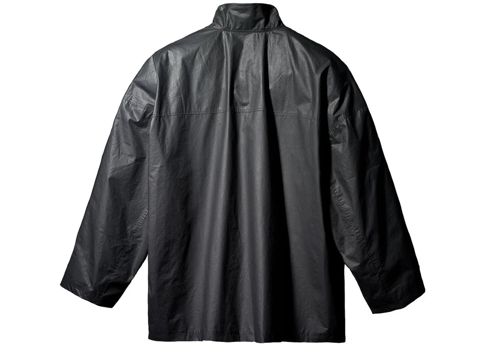 Yeezy Gap Coated Cotton Light Parka Black
