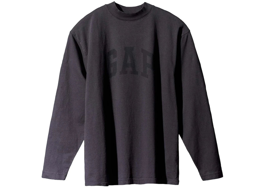T-shirt à manches longues Yeezy Gap Dove noir