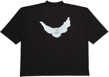 Yeezy Gap Engineered by Balenciaga Dove 3/4 Sleeve Tee Black
