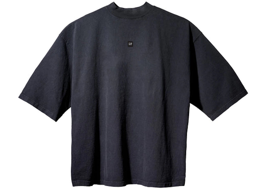 T-shirt noir Yeezy Gap Engineered by Balenciaga Logo à manches 3/4