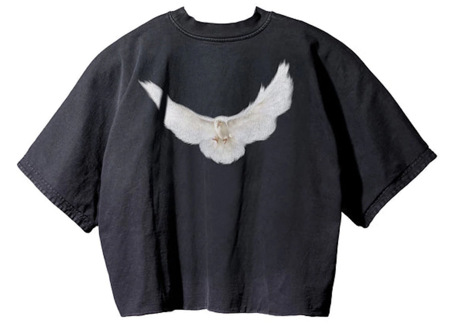T-shirt noir Yeezy Gap Engineered by Balenciaga sans couture