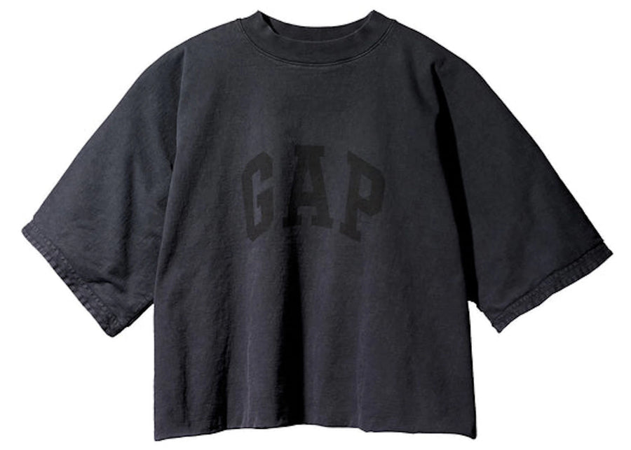 T-shirt noir Yeezy Gap Engineered by Balenciaga sans couture