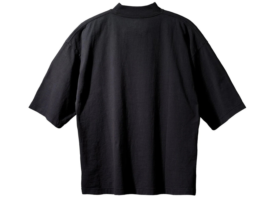 T-shirt noir Yeezy Gap Logo manches 3/4