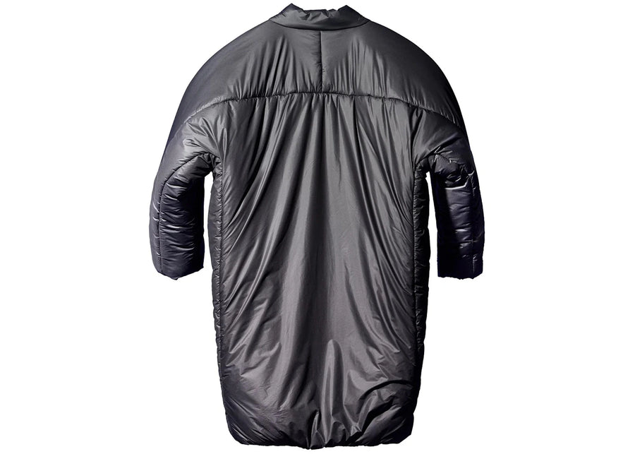 Veste longue ronde Yeezy Gap noire