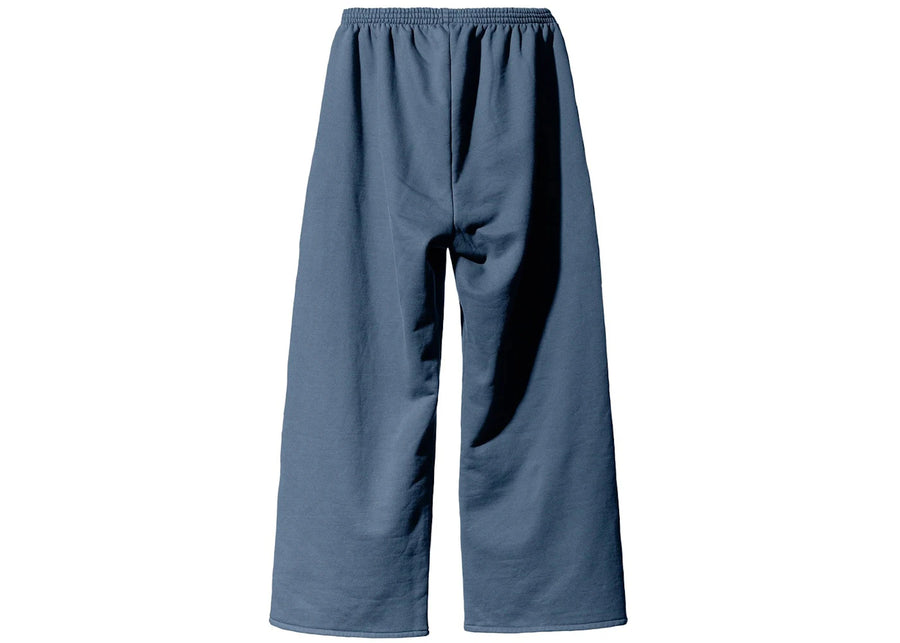 Pantalon de jogging en polaire Yeezy Gap pour homme, bleu foncé