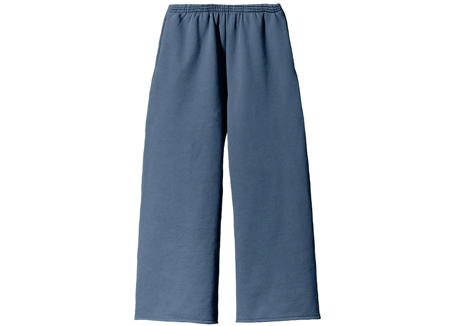 Pantalon de jogging en polaire Yeezy Gap pour homme, bleu foncé