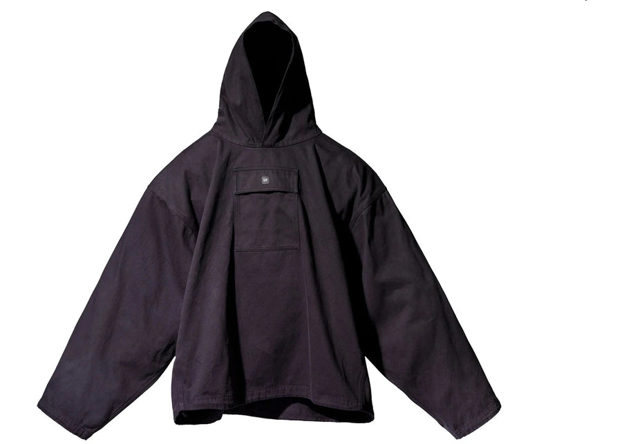 Anorak en satin noir Yeezy Gap