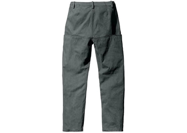 Pantalon cargo Yeezy Gap en satin vert foncé
