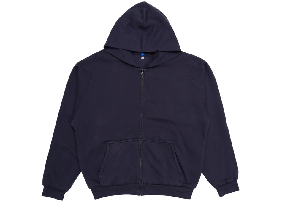 Yeezy x Gap Unreleased Zip Sweatshirt Hoodie Navy