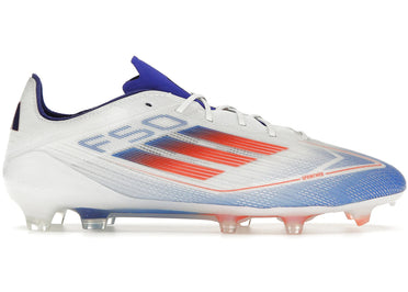 adidas F50 Elite FG Blanc nuage Rouge solaire Bleu lucide